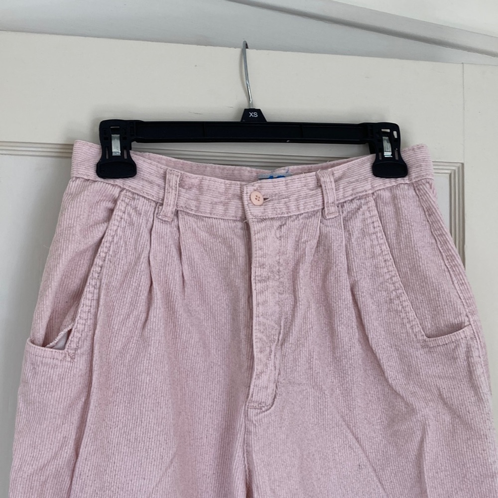 Vintage Pink Corduroy Trousers